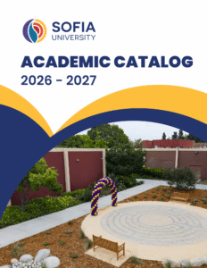 an image of the cover of the 2026-2027 academic catalog for sofia university