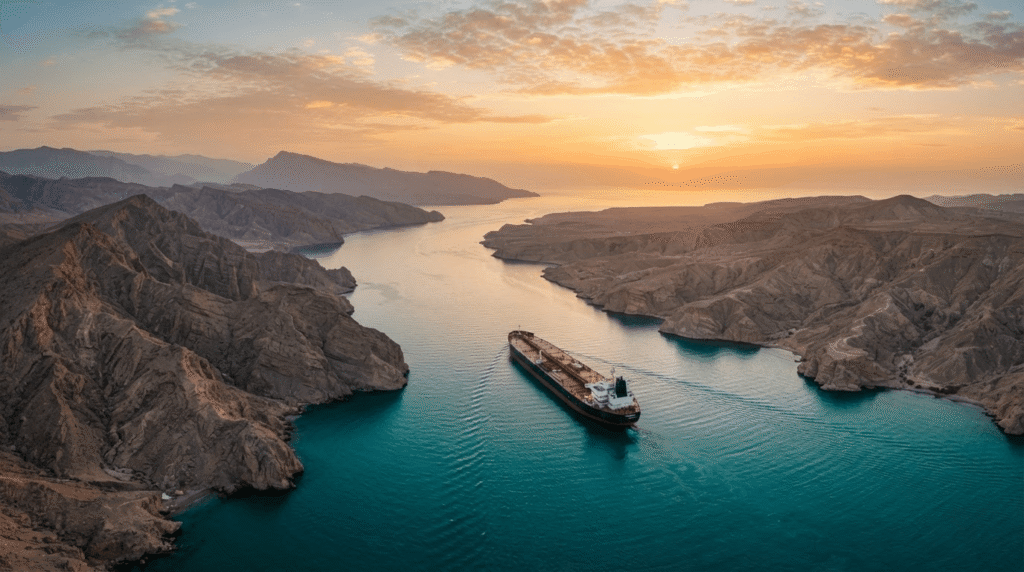 a ship in a body of water